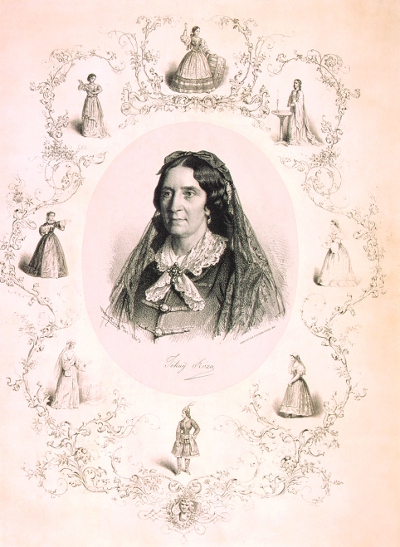 A hősnő és emlékezetes szerepei (1863.)